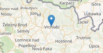 Map Vrchlabi