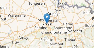 Map Liege