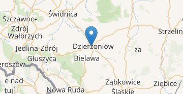 Map Dzierzoniow