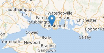 地图 Portsmouth