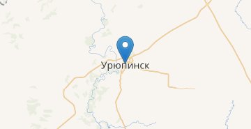 Map Uryupinsk