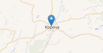 Карта Короча (Белгородская обл.)