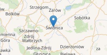 Mapa Swidnica