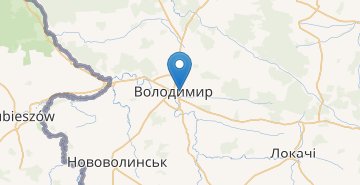 地图 Volodymyr-Volynskyi