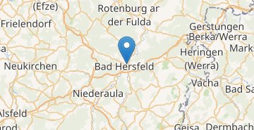Mapa Bad Hersfeld