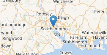 地图 Southampton