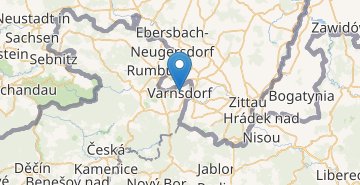 Карта Варнсдорф