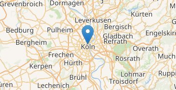 地图 Köln