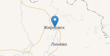 Mapa Zhirnovsk