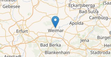 Карта Веймар