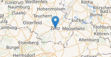 Mapa Zeitz