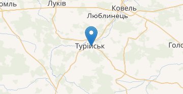 地图 Turiysk