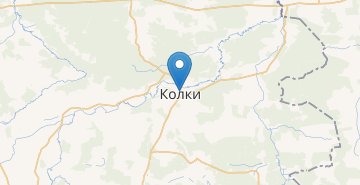 Карта Колки (Волынская обл.)