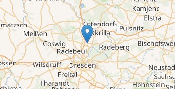 地图 Dresden airport