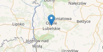 地图 Opole Lubelskie