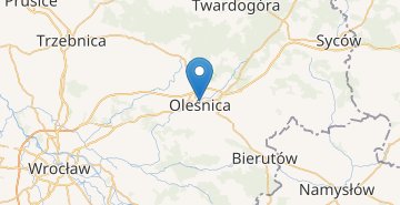 Карта Олесница