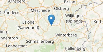 地图 Bodefeld