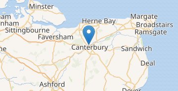 地图 Canterbury