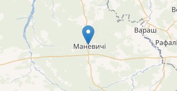 地图 Manevychi