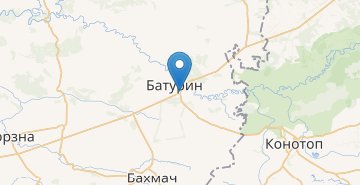 地图 Baturyn