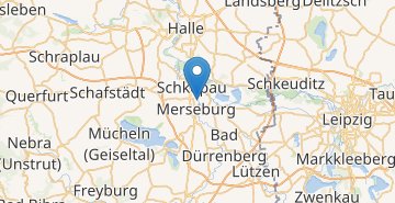 地图 Merseburg