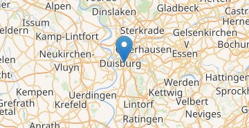 Map Duisburg