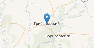 Mapa Gribanovsky