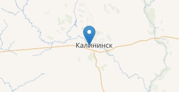 Мапа Калининск