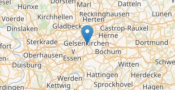 Mapa Gelsenkirchen