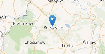 地图 Polkowice