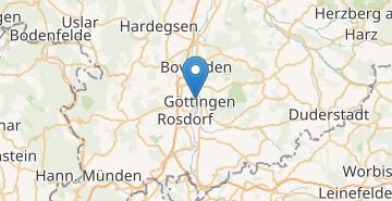 地图 Gottingen