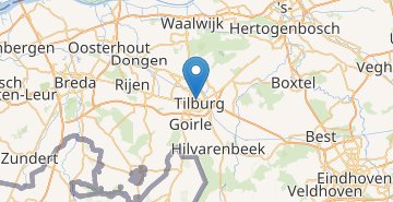 地图 Tilburg