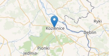 地图 Kozienice