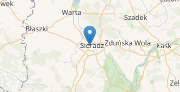 地图 Sieradz