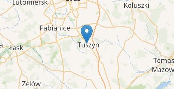 Mapa Tuszyn