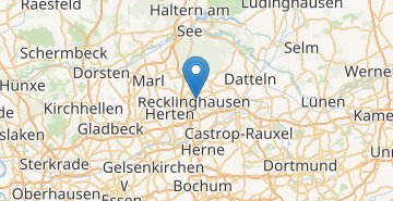 地图 Recklinghausen