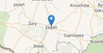 Mapa Zagan