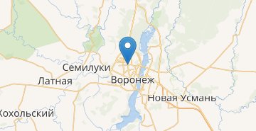 Map Voronezh