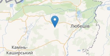 Mapa Bykhov