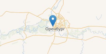 Map Orenburg