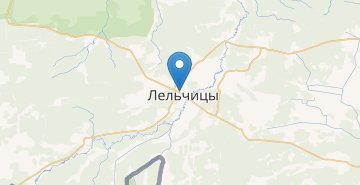 Карта Лельчицы (Лельчицкий р-н)