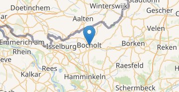 地图 Bocholt