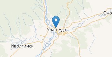 Mapa Ulan-Ude