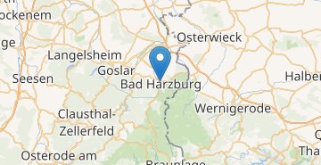 Map Bad Harzburg