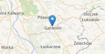 Mapa Garwolin