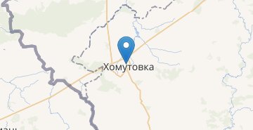 Map Khomutovka (Kurskaya obl.)