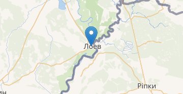 Mapa Loyev