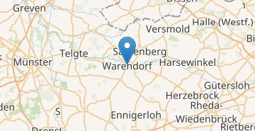 地图 Warendorf