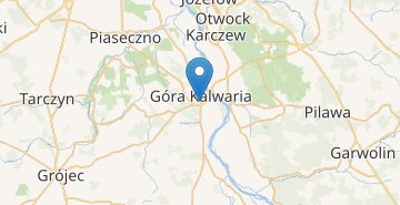 Карта Гура-Кальвария