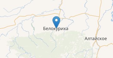 地图 Belokurikha